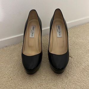 Black Jimmy Choo High Heels